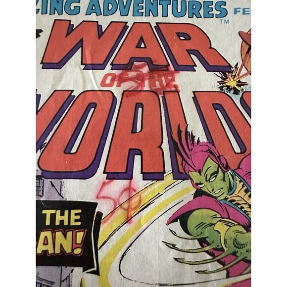 Marvel Comics, Amazing Adventures, War of the Worlds #35, 1975 Good Vintage - Picture 3 of 6